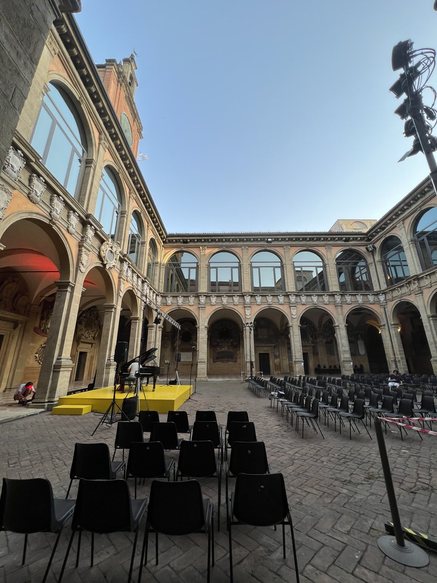Pianofortissimo Festival stage setup