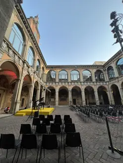 Pianofortissimo Festival stage setup