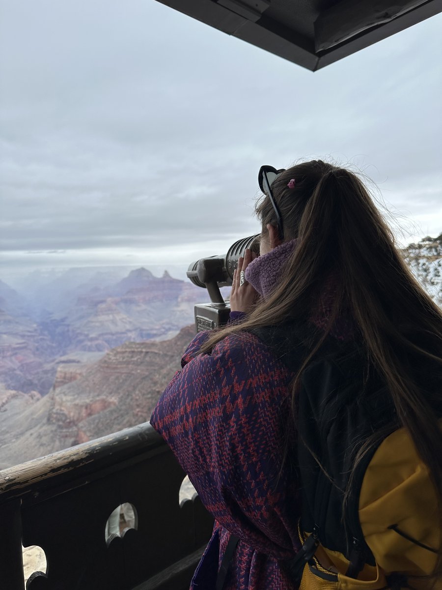 Isabella at the Grand Canyon
